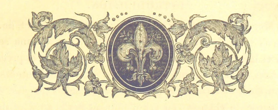 An illustration from Archives royales de Chenonceau. Pièces historiques relatives à la chastellenie de Chenonceau sous Louis XII, François Ier et Henry II, Diane de Poitiers et Catherine de Médicis. Publiées ... et avec une introduction par M. l'abbé C. Chevalier, 1864, leaf 43
