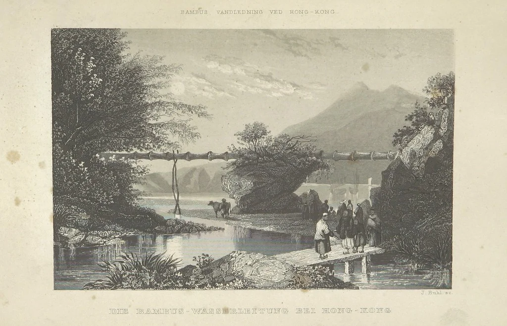 An illustration from China, historisch romantisch, malerisch. [A translation of parts of “China, in a series of views ... By Thomas Allom Esq. with historical and descriptive notes by the Rev. G. N. Wright.” With a selection from the engravings, 1843, leaf 457