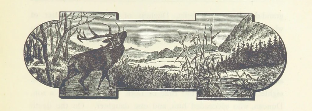 An illustration from The Lairds and Lands of Loch Tayside, 1892, leaf 13