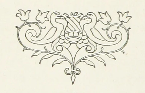 An illustration from The Carved Cartoon: a picture of the past, 1874, leaf 332