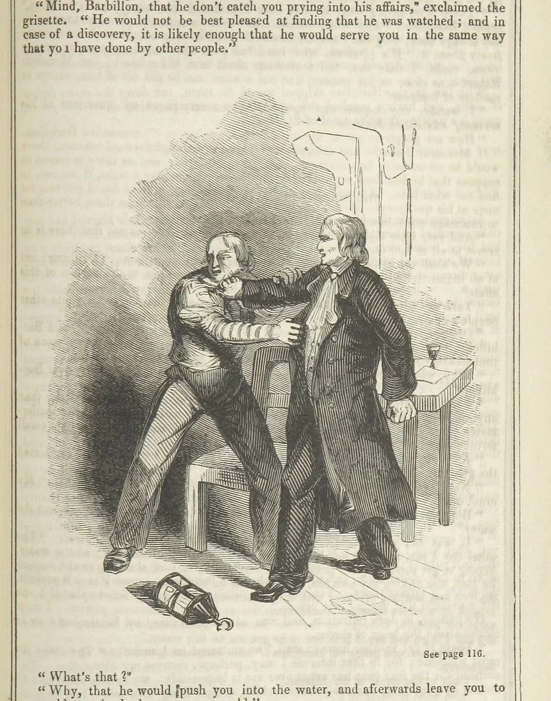 An illustration from Clarisse: or the Merchant's daughter. A romance, 1847, leaf 125