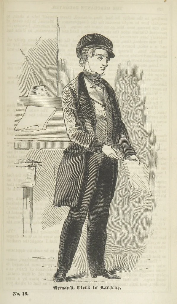 An illustration from Clarisse: or the Merchant's daughter. A romance, 1847, leaf 133