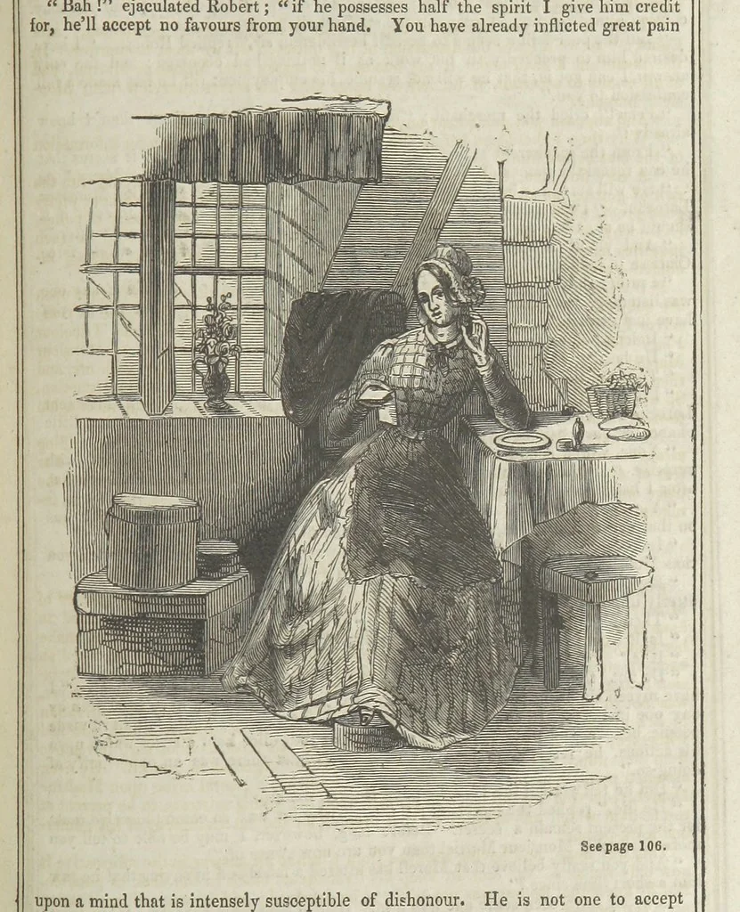 An illustration from Clarisse: or the Merchant's daughter. A romance, 1847, leaf 141