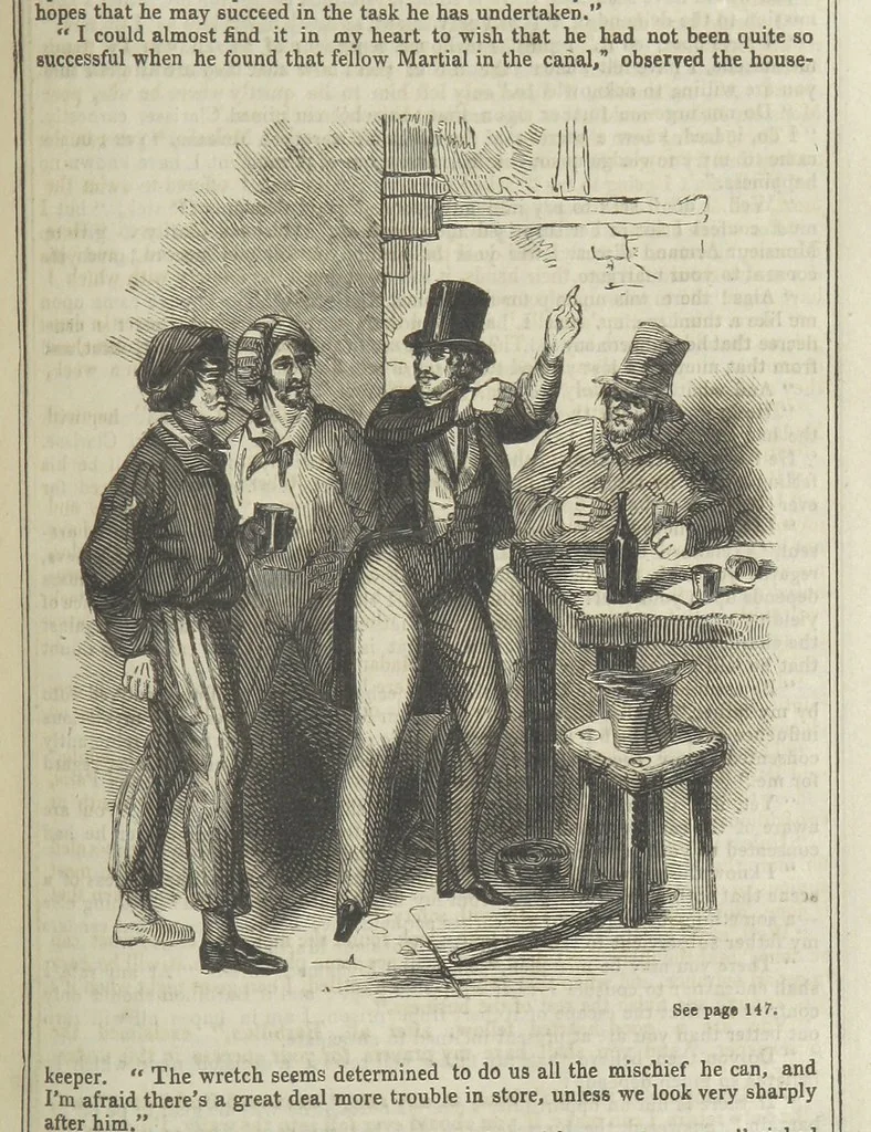 An illustration from Clarisse: or the Merchant's daughter. A romance, 1847, leaf 165