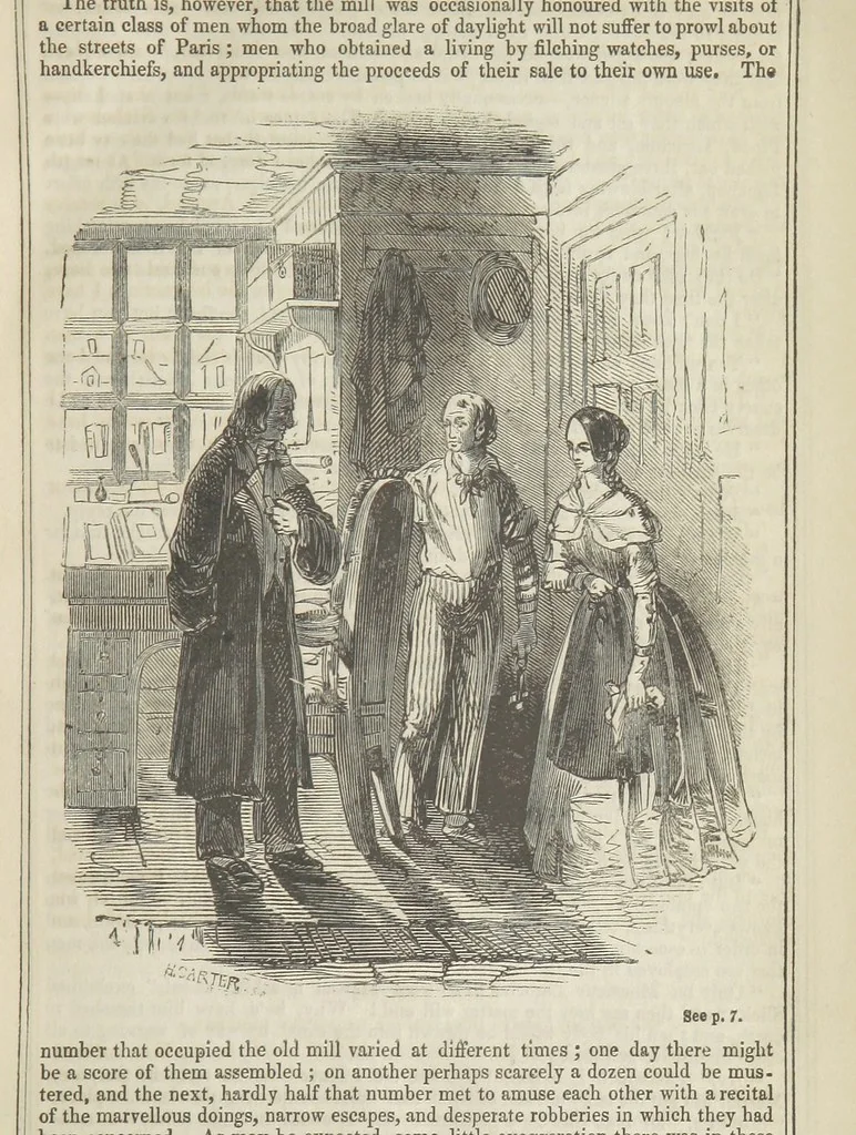 An illustration from Clarisse: or the Merchant's daughter. A romance, 1847, leaf 21