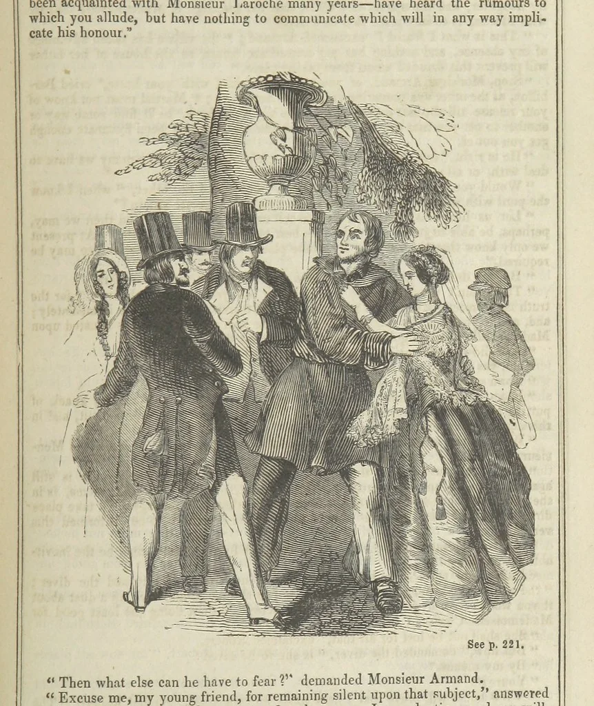 An illustration from Clarisse: or the Merchant's daughter. A romance, 1847, leaf 229