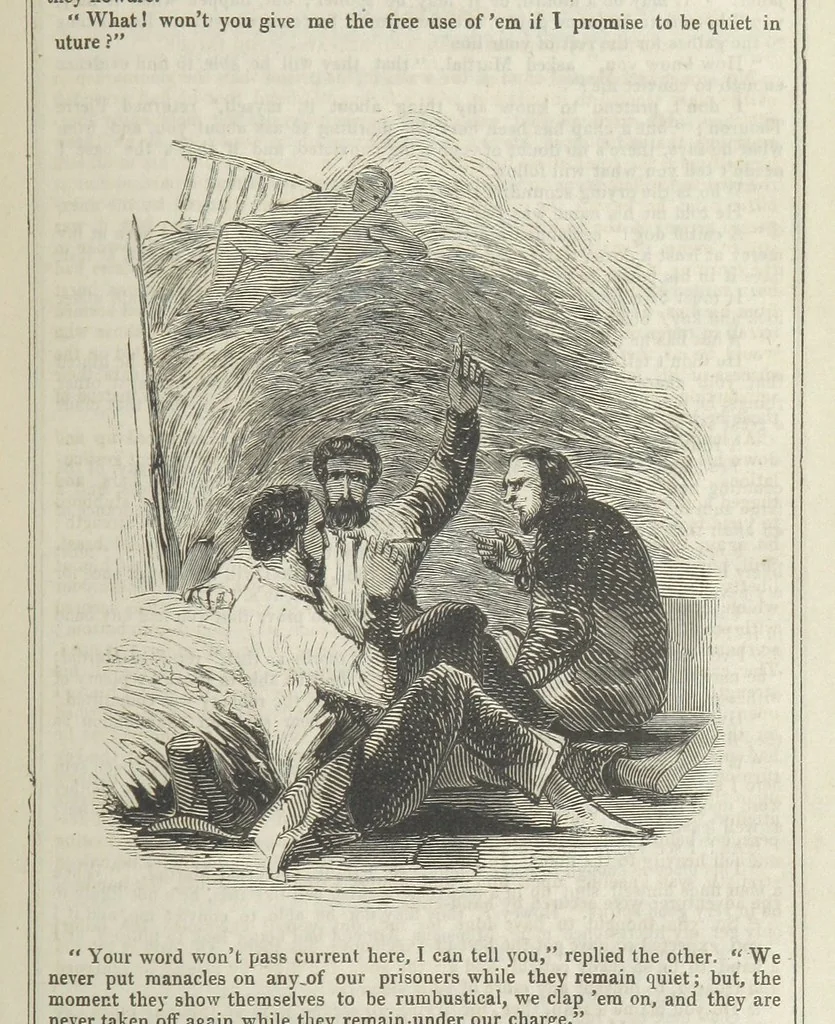 An illustration from Clarisse: or the Merchant's daughter. A romance, 1847, leaf 325