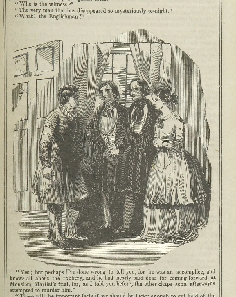 An illustration from Clarisse: or the Merchant's daughter. A romance, 1847, leaf 365