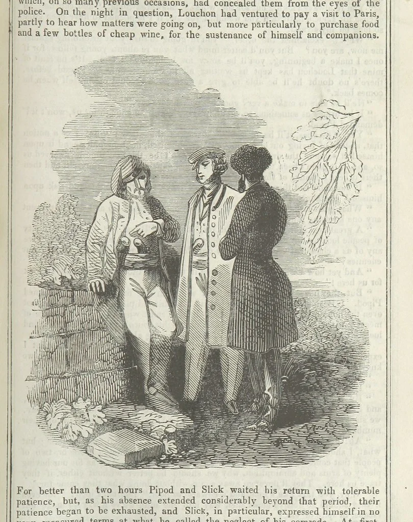 An illustration from Clarisse: or the Merchant's daughter. A romance, 1847, leaf 453