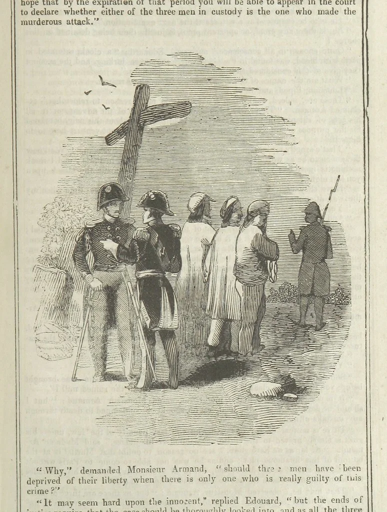 An illustration from Clarisse: or the Merchant's daughter. A romance, 1847, leaf 477