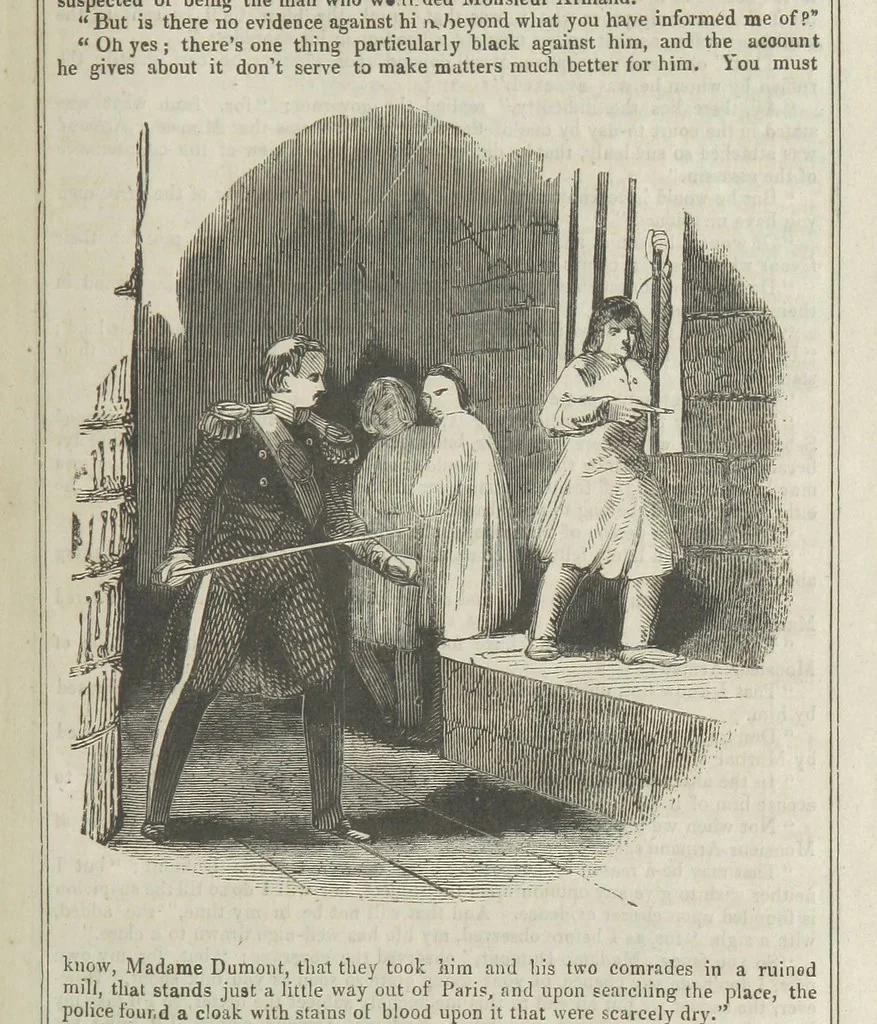 An illustration from Clarisse: or the Merchant's daughter. A romance, 1847, leaf 485