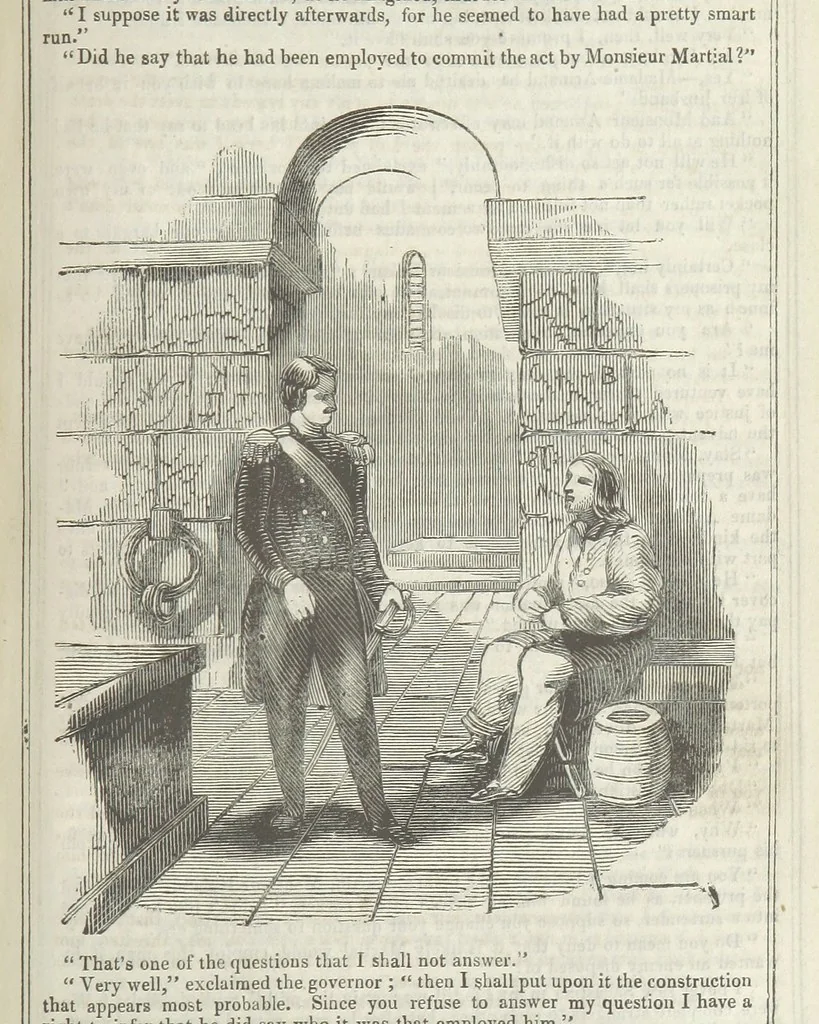 An illustration from Clarisse: or the Merchant's daughter. A romance, 1847, leaf 493