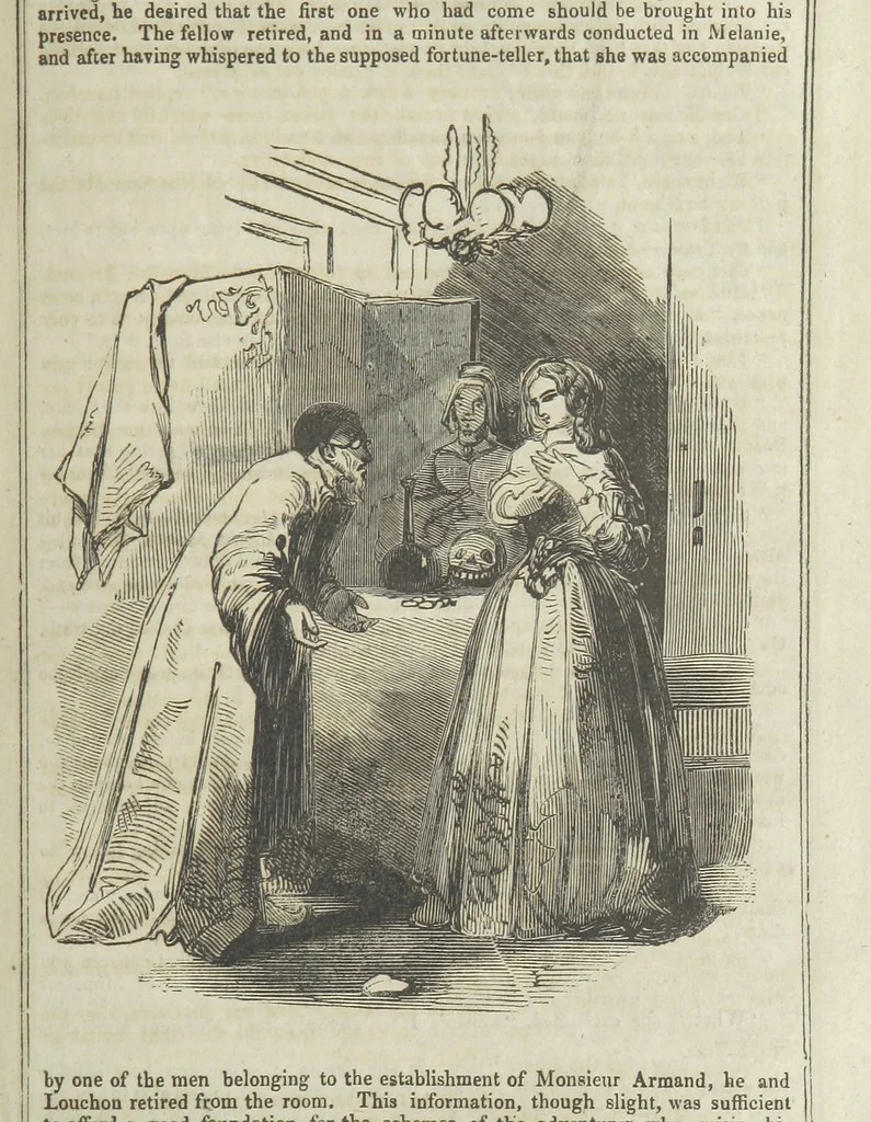 An illustration from Clarisse: or the Merchant's daughter. A romance, 1847, leaf 525