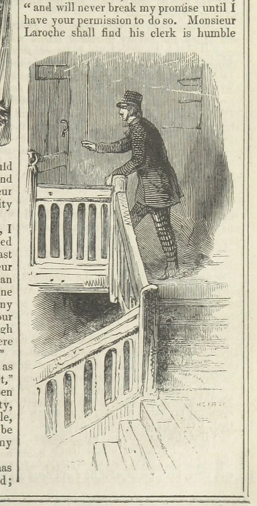 An illustration from Clarisse: or the Merchant's daughter. A romance, 1847, leaf 53