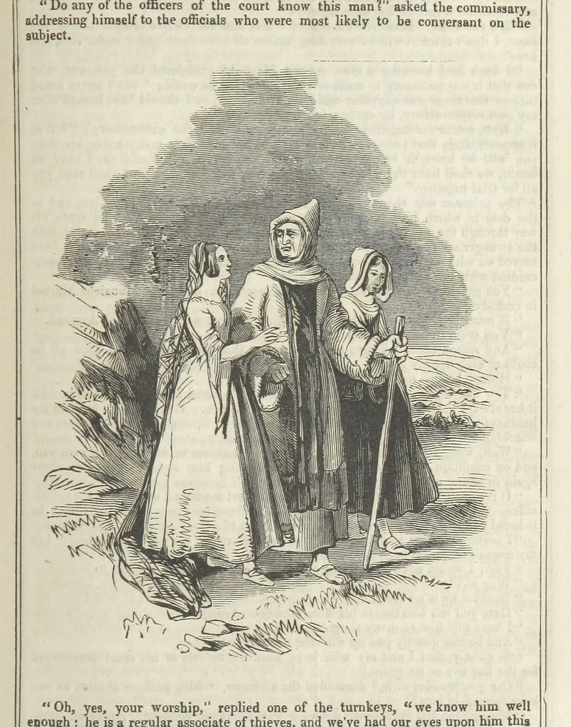 An illustration from Clarisse: or the Merchant's daughter. A romance, 1847, leaf 557