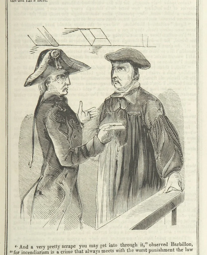 An illustration from Clarisse: or the Merchant's daughter. A romance, 1847, leaf 573