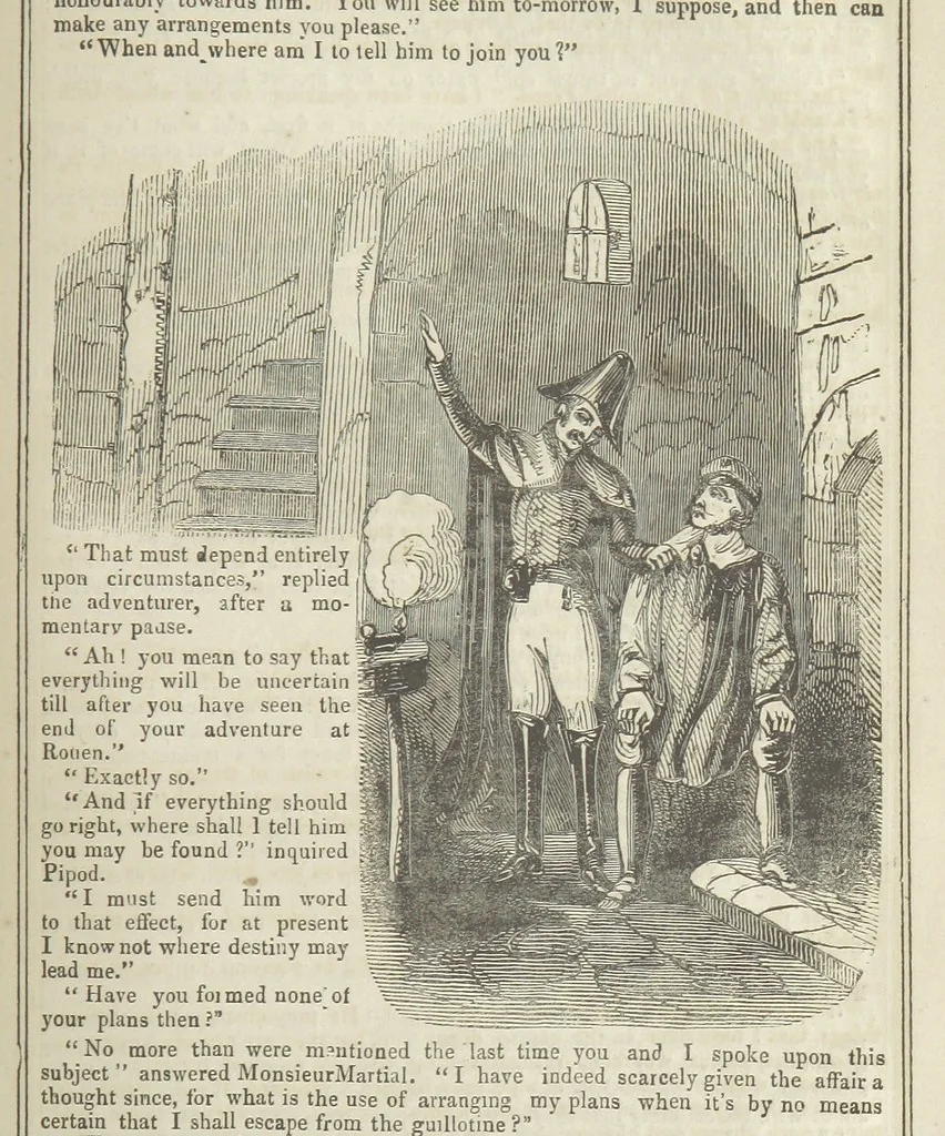 An illustration from Clarisse: or the Merchant's daughter. A romance, 1847, leaf 661