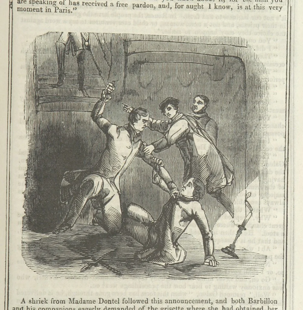 An illustration from Clarisse: or the Merchant's daughter. A romance, 1847, leaf 701