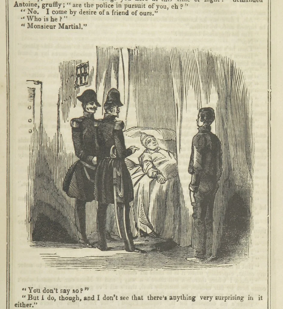 An illustration from Clarisse: or the Merchant's daughter. A romance, 1847, leaf 709