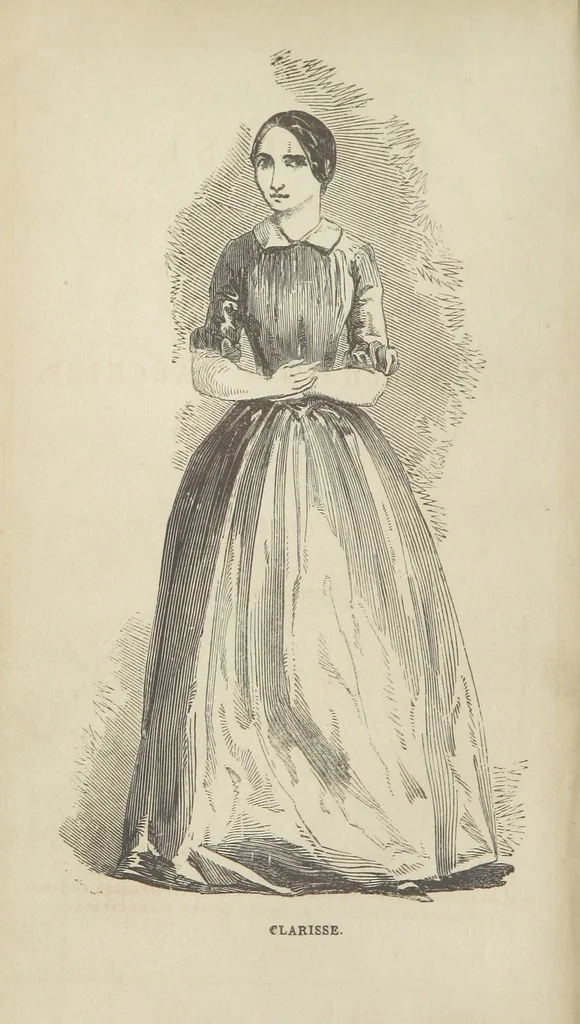 An illustration from Clarisse: or the Merchant's daughter. A romance, 1847, leaf 8