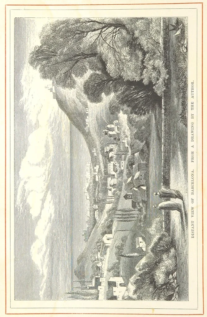 An illustration from The Sunny South. An autumn in Spain and Majorca, 1869, leaf 8