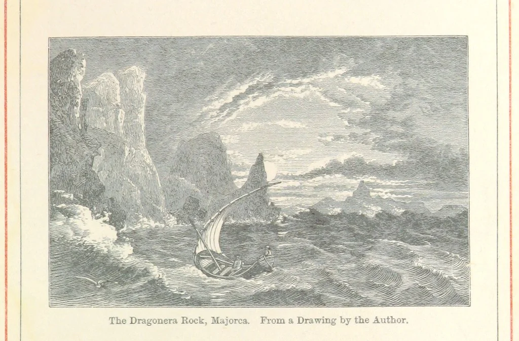 An illustration from The Sunny South. An autumn in Spain and Majorca, 1869, leaf 9