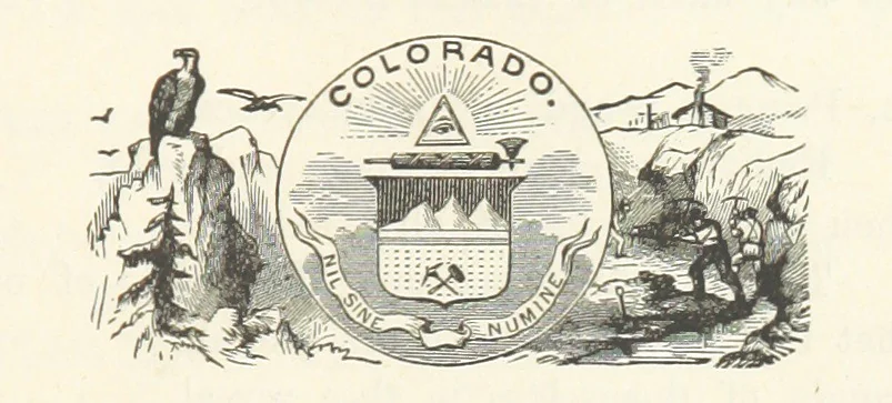 An illustration from History of Clear Creek and Boulder Valleys, Colorado. Containing a brief history of the State of Colorado [by W. B. Vickers] ... a history of Gilpin, Clear Creek, Boulder and Jefferson Counties [respectively by J. Burrell, A. Frost, A. Bixby and E. L. Berthoud] and biographical sketches, 1880, leaf 13
