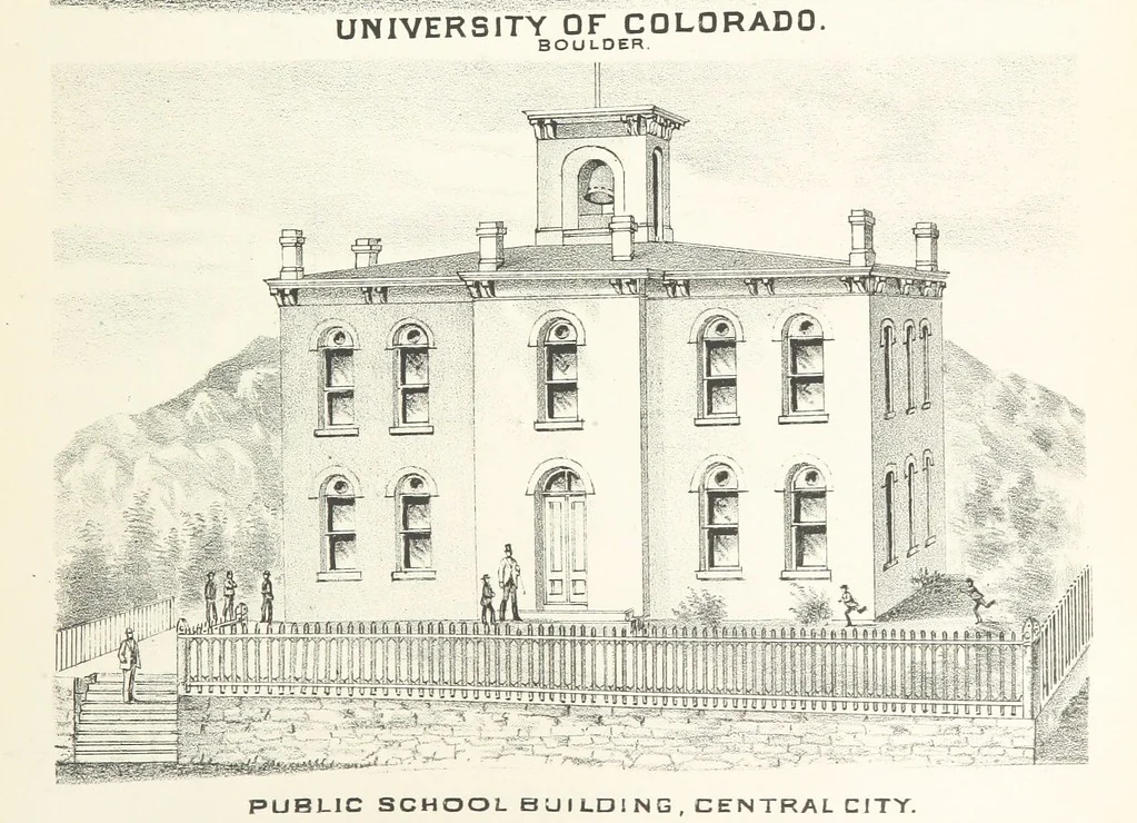 An illustration from History of Clear Creek and Boulder Valleys, Colorado. Containing a brief history of the State of Colorado [by W. B. Vickers] ... a history of Gilpin, Clear Creek, Boulder and Jefferson Counties [respectively by J. Burrell, A. Frost, A. Bixby and E. L. Berthoud] and biographical sketches, 1880, leaf 231