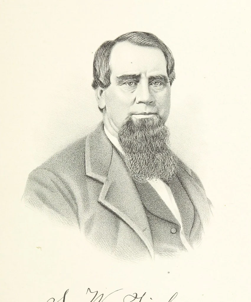 An illustration from History of Clear Creek and Boulder Valleys, Colorado. Containing a brief history of the State of Colorado [by W. B. Vickers] ... a history of Gilpin, Clear Creek, Boulder and Jefferson Counties [respectively by J. Burrell, A. Frost, A. Bixby and E. L. Berthoud] and biographical sketches, 1880, leaf 247