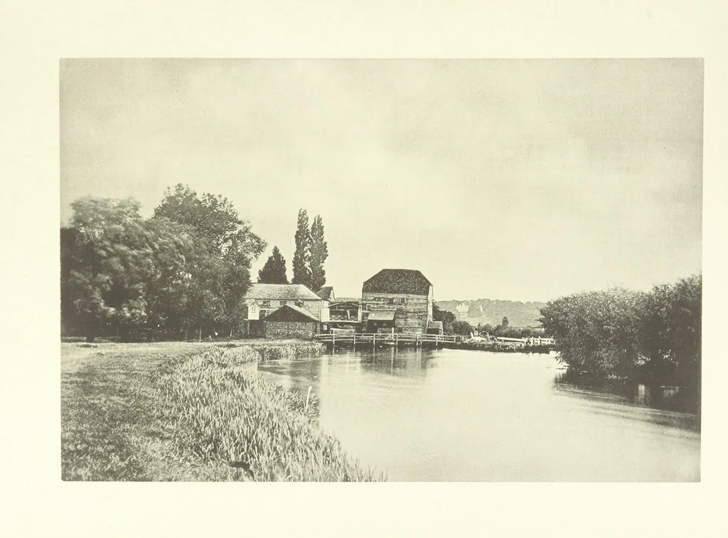 An illustration from The History of Shiplake, Oxon. With allusions to contemporary events in the neighbourhood. [With illustrations, 1894, leaf 57