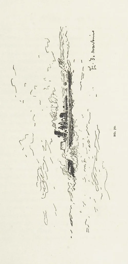 An illustration from The Captain of the “Mary Rose.” A tale of to-morrow ... Illustrated, etc, 1892, leaf 175