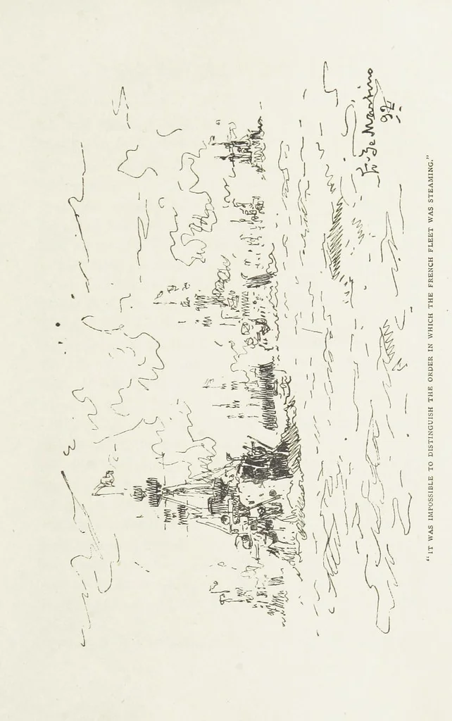 An illustration from The Captain of the “Mary Rose.” A tale of to-morrow ... Illustrated, etc, 1892, leaf 239