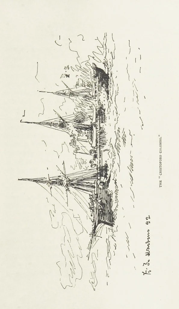 An illustration from The Captain of the “Mary Rose.” A tale of to-morrow ... Illustrated, etc, 1892, leaf 297