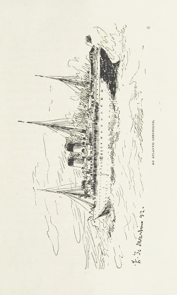 An illustration from The Captain of the “Mary Rose.” A tale of to-morrow ... Illustrated, etc, 1892, leaf 305