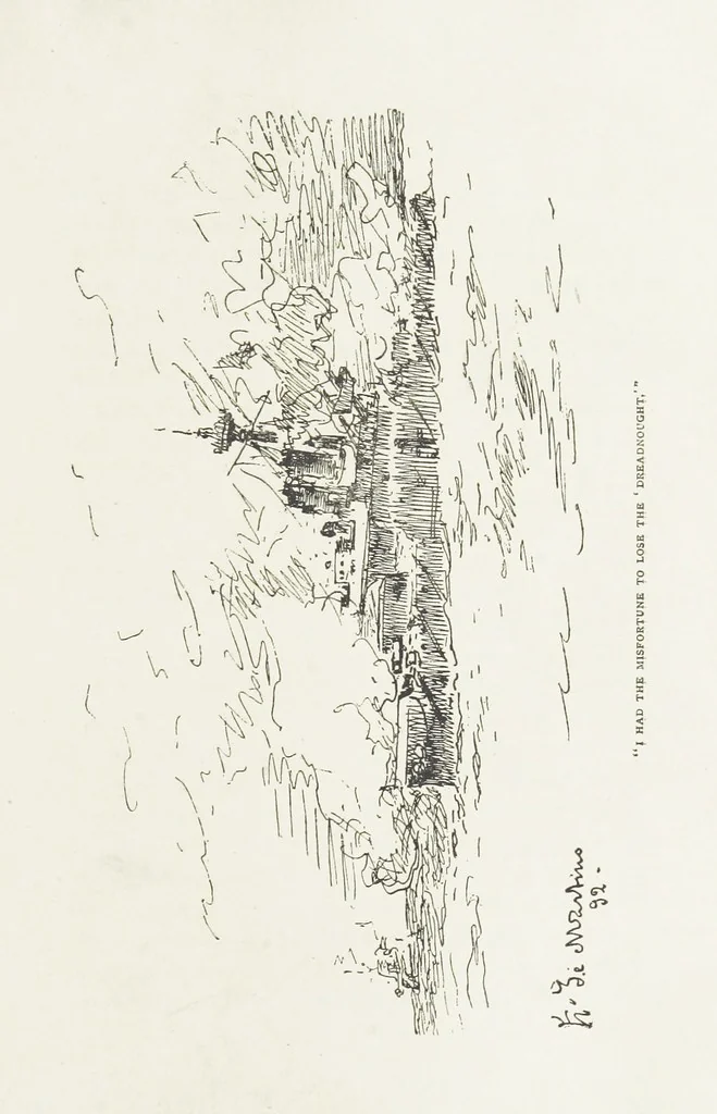 An illustration from The Captain of the “Mary Rose.” A tale of to-morrow ... Illustrated, etc, 1892, leaf 317