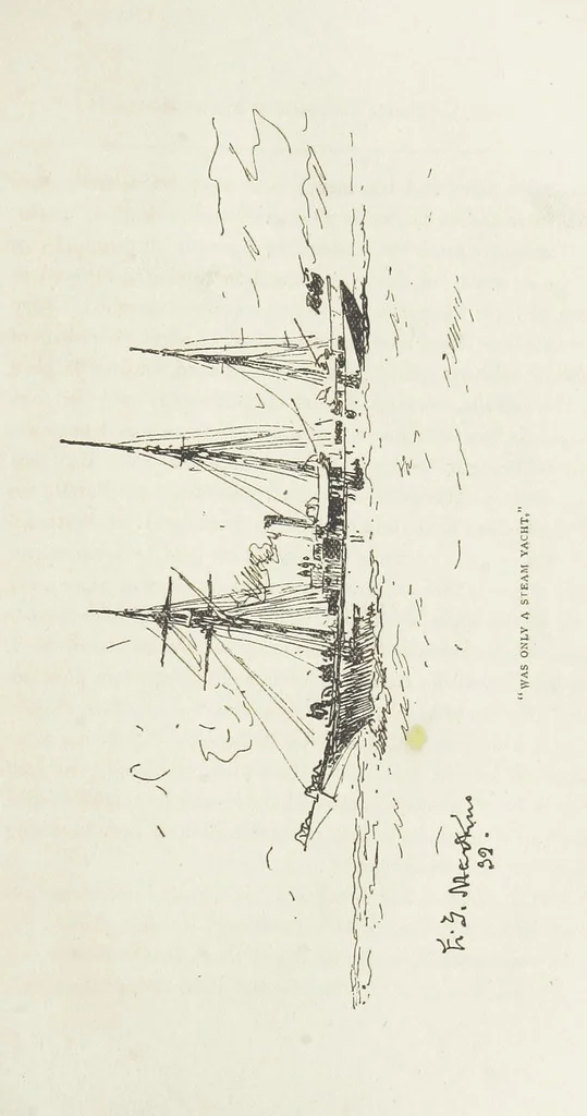 An illustration from The Captain of the “Mary Rose.” A tale of to-morrow ... Illustrated, etc, 1892, leaf 41