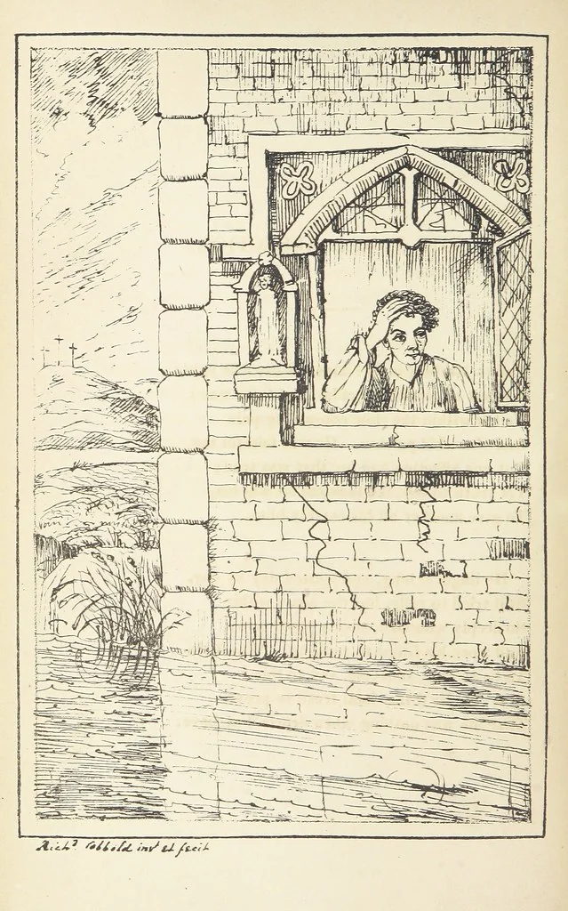 An illustration from Valentine Verses; or, Lines of truth, love, and virtue. [With plates, lithographed by the author, 1827, leaf 122