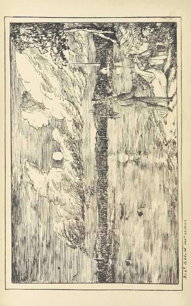 An illustration from Valentine Verses; or, Lines of truth, love, and virtue. [With plates, lithographed by the author, 1827, leaf 168