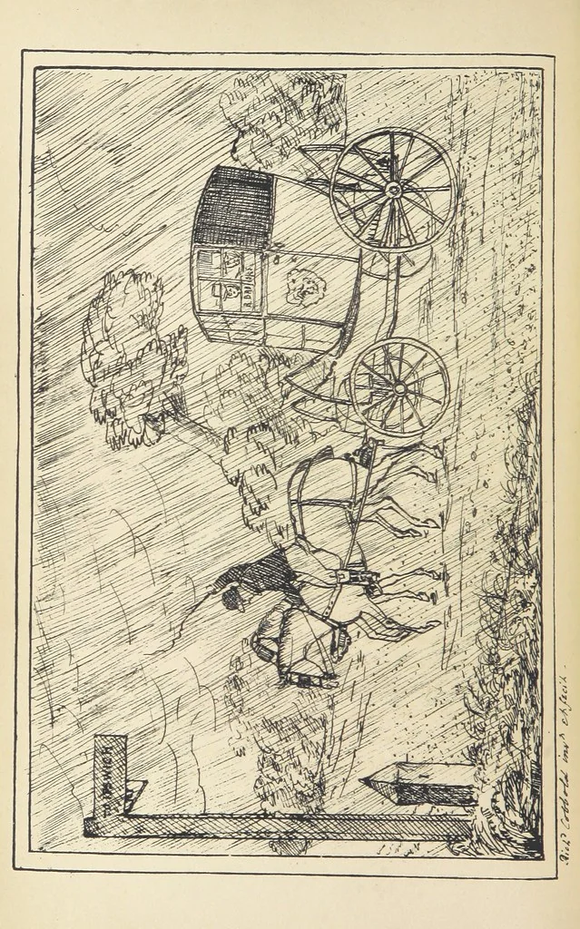 An illustration from Valentine Verses; or, Lines of truth, love, and virtue. [With plates, lithographed by the author, 1827, leaf 188