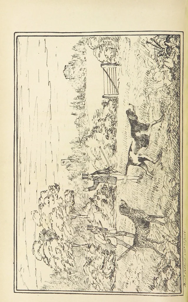 An illustration from Valentine Verses; or, Lines of truth, love, and virtue. [With plates, lithographed by the author, 1827, leaf 194