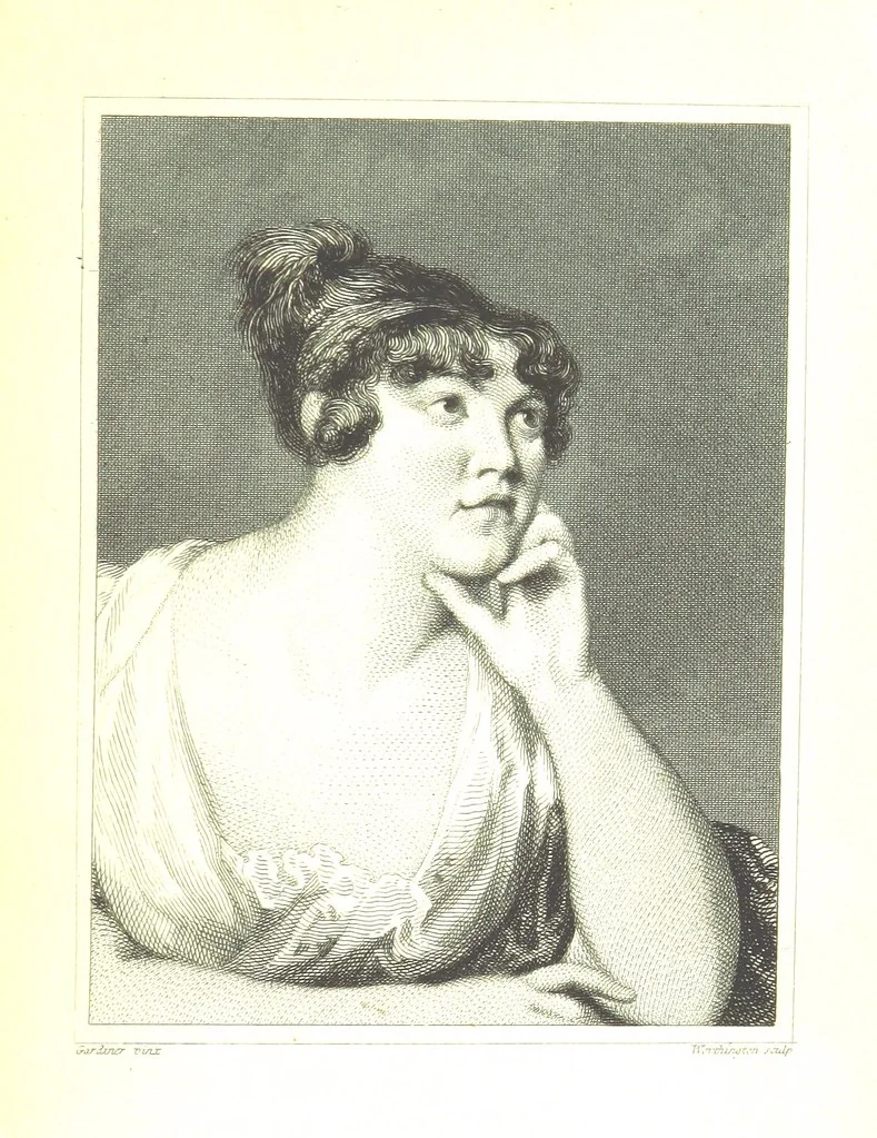 An illustration from Valentine Verses; or, Lines of truth, love, and virtue. [With plates, lithographed by the author, 1827, leaf 25