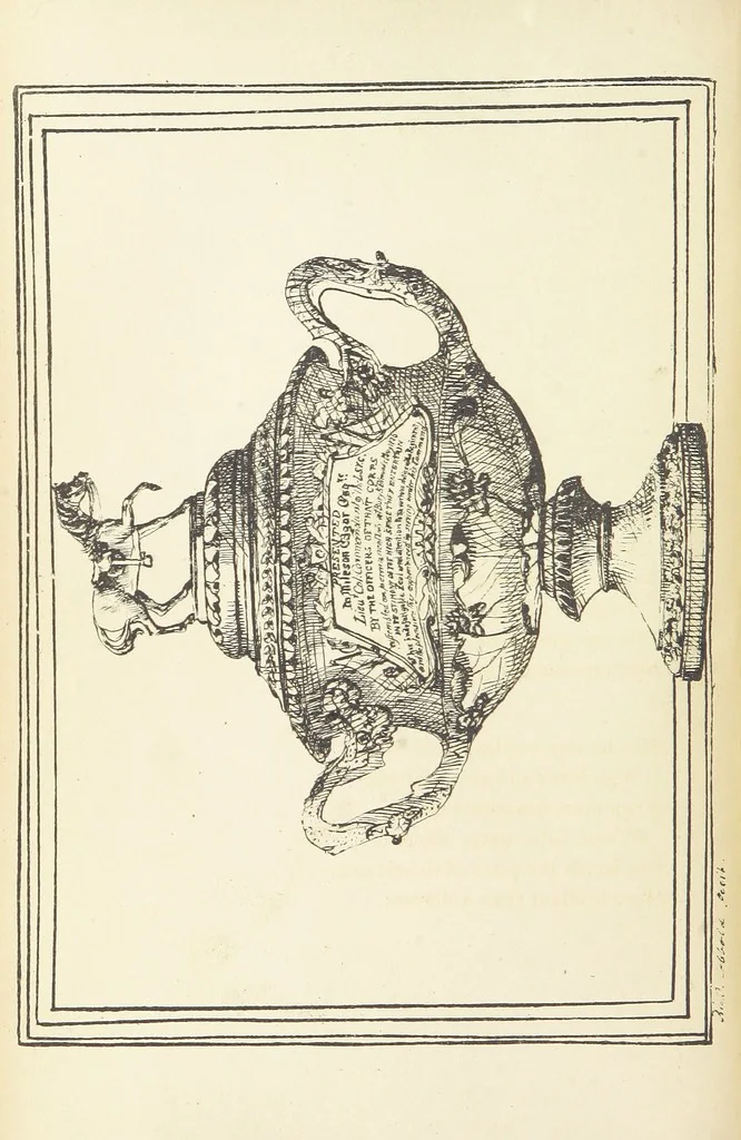 An illustration from Valentine Verses; or, Lines of truth, love, and virtue. [With plates, lithographed by the author, 1827, leaf 290