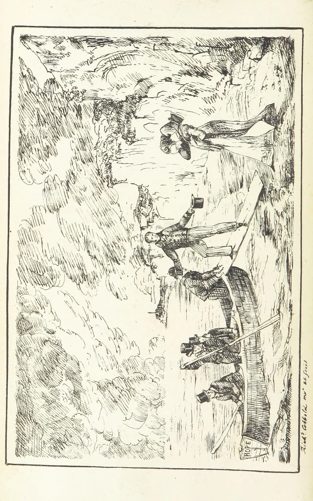 An illustration from Valentine Verses; or, Lines of truth, love, and virtue. [With plates, lithographed by the author, 1827, leaf 30