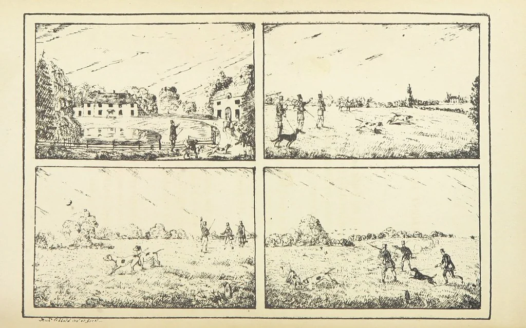 An illustration from Valentine Verses; or, Lines of truth, love, and virtue. [With plates, lithographed by the author, 1827, leaf 330