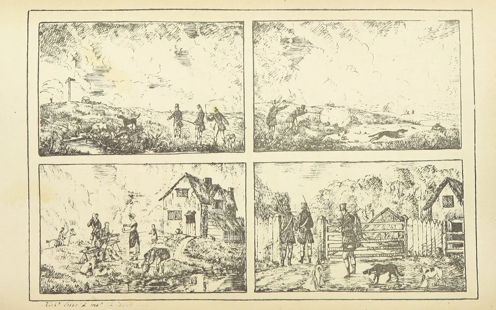 An illustration from Valentine Verses; or, Lines of truth, love, and virtue. [With plates, lithographed by the author, 1827, leaf 336