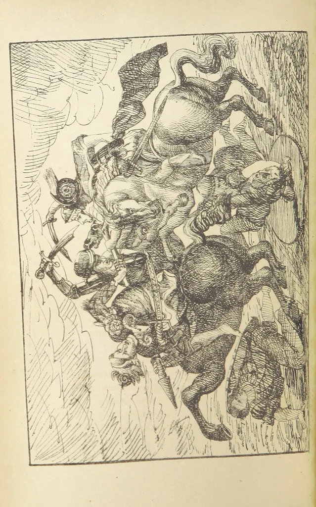 An illustration from Valentine Verses; or, Lines of truth, love, and virtue. [With plates, lithographed by the author, 1827, leaf 346
