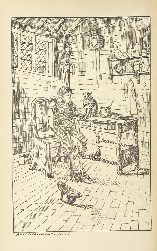 An illustration from Valentine Verses; or, Lines of truth, love, and virtue. [With plates, lithographed by the author, 1827, leaf 394