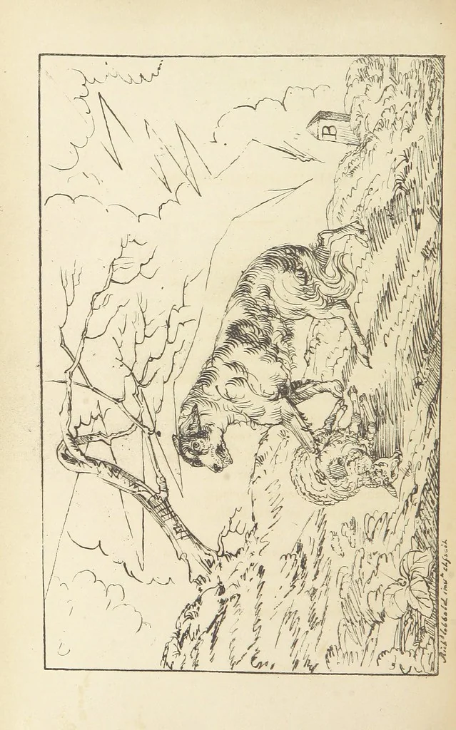 An illustration from Valentine Verses; or, Lines of truth, love, and virtue. [With plates, lithographed by the author, 1827, leaf 410