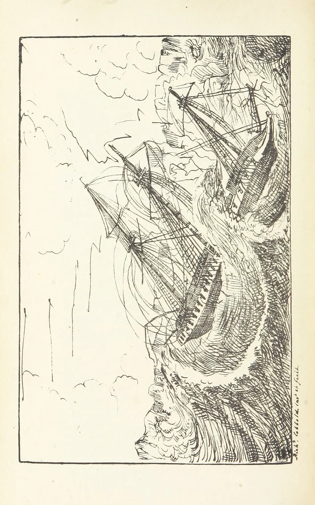 An illustration from Valentine Verses; or, Lines of truth, love, and virtue. [With plates, lithographed by the author, 1827, leaf 438