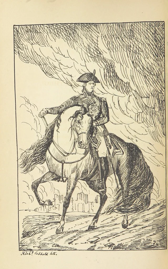 An illustration from Valentine Verses; or, Lines of truth, love, and virtue. [With plates, lithographed by the author, 1827, leaf 470